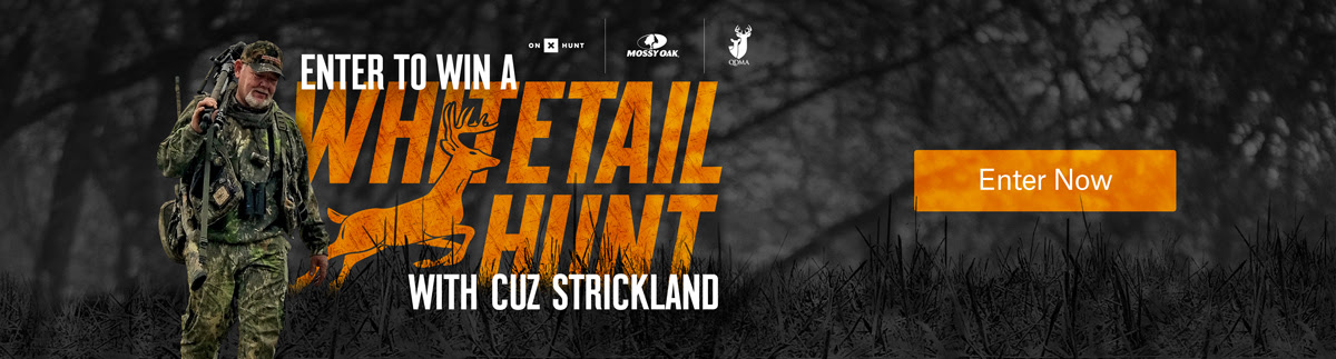Enter to Win a hunt with Cuz Strickland