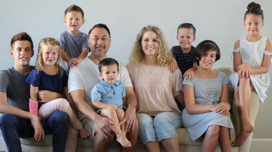 Family with adopted children Family with adopted children
