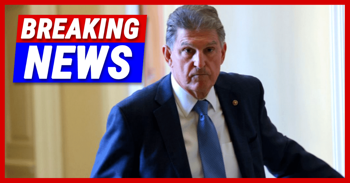 Joe Manchin Sends Democrats into a Tailspin - He Just Crushed Them For Good