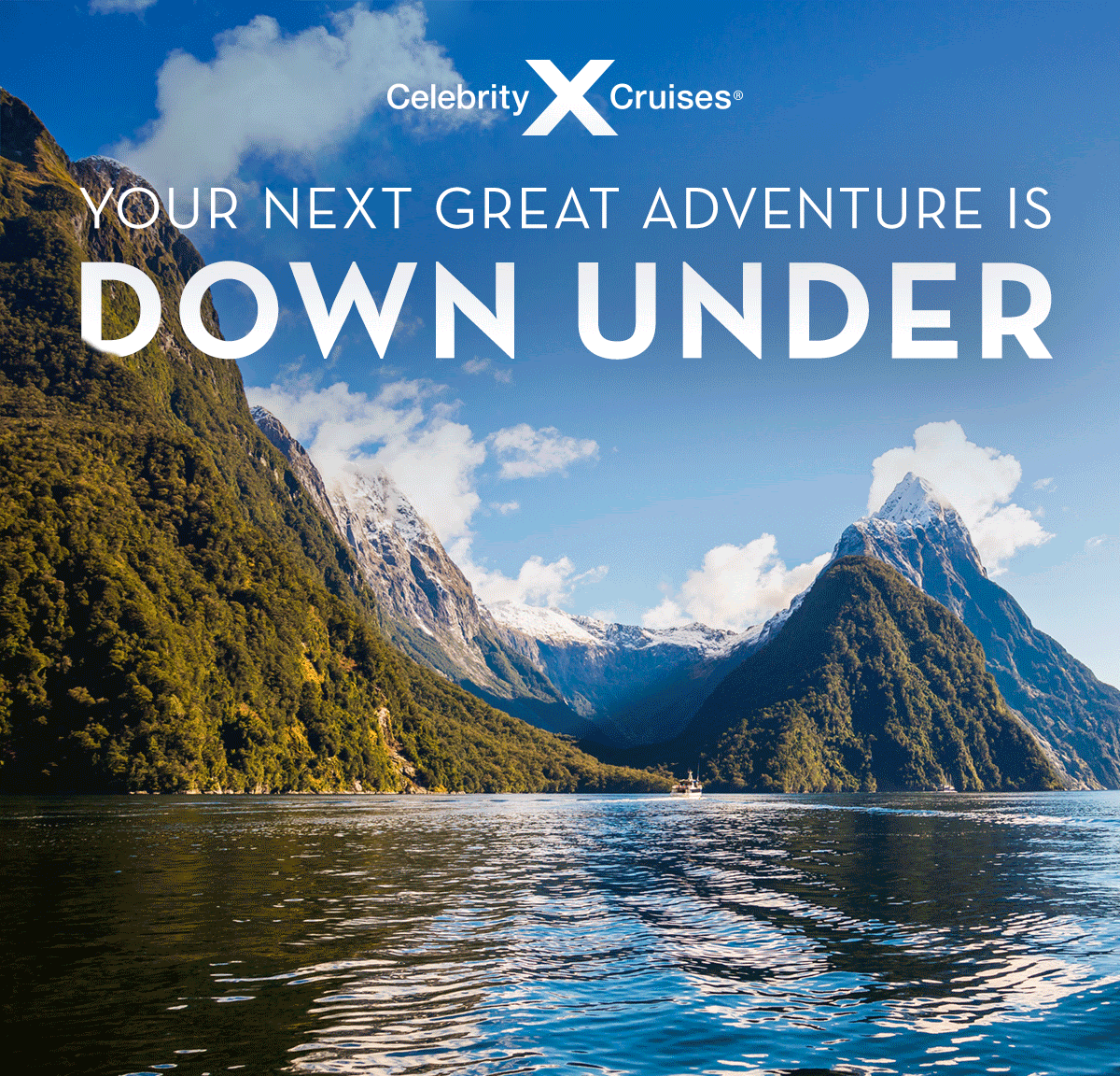 YOUR NEXT GREAT ADVENTURE IS DOWN UNDER