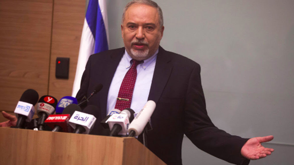 Lieberman Quits Netanyahu For Not Being Violent Enough to Gaza