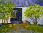 Farm to Canvas Series  ~  Through the Barn - Posted on Tuesday, November 11, 2014 by Vincenza Harrity