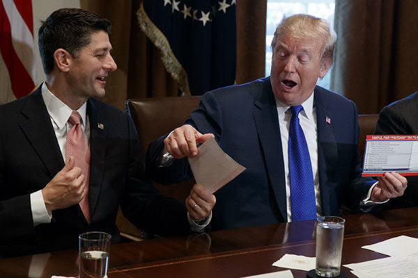 Trump Praises GOP Tax Plan: 'It's All About Jobs'