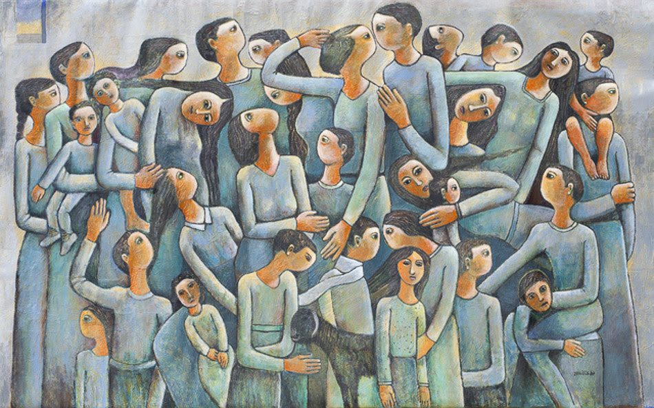 Nabil Anani (Palestine), Demonstration #2, 2016.