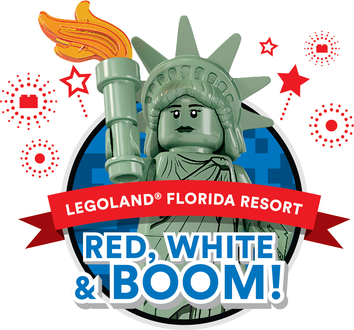 LEGOLAND Florida Red, White, and Boom Fourth of July 2019 