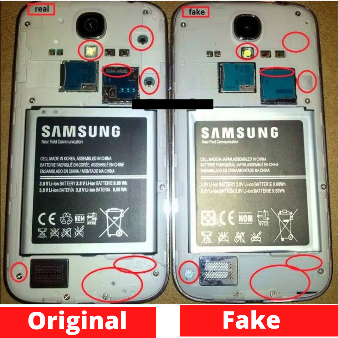 Fake phones