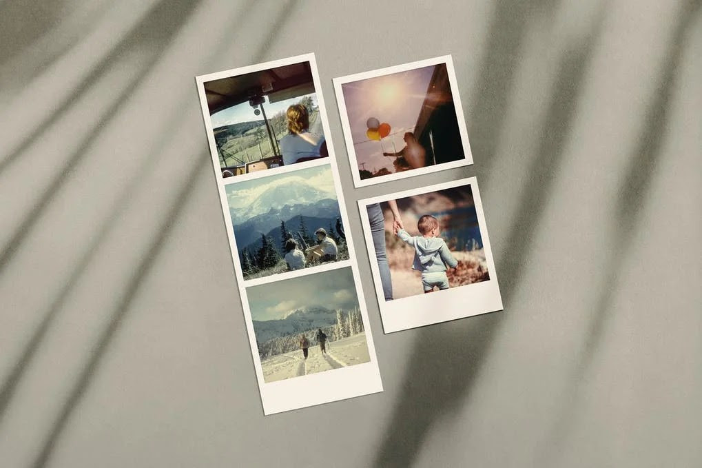 32+ Best Free Polaroid Mockup PSD Templates for Inspiration