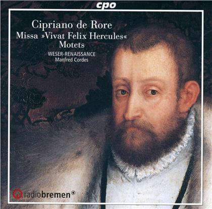 Cipriano de Rore (1516-1565), Manfred Cordes & Weser-Renaissance - Missa "Vivat Felix Hercules"
