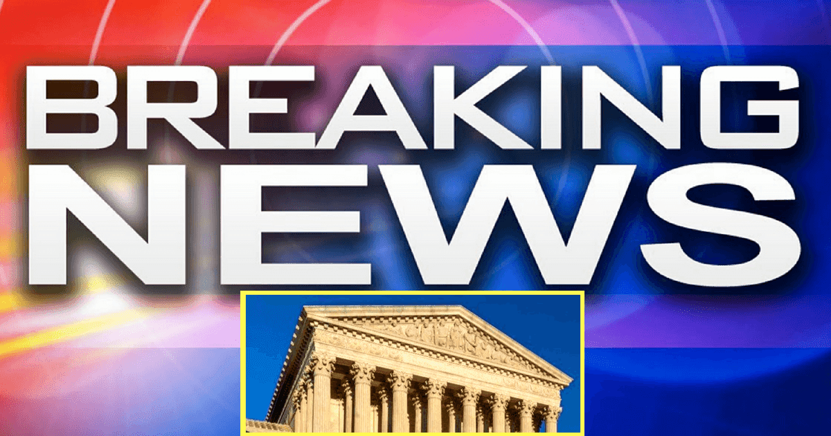 Supreme Court Issues Major Congressional Ruling - They Just Smacked Down D.C. Democrats