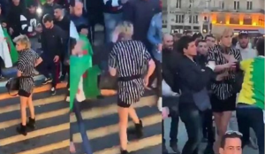 Paris: Muslim men humiliate and assault transgender woman at protest