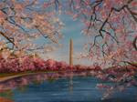 Cherry Blossoms on the Tidal Basin - Washington D.C. - Posted on Tuesday, February 24, 2015 by Terri Nicholson