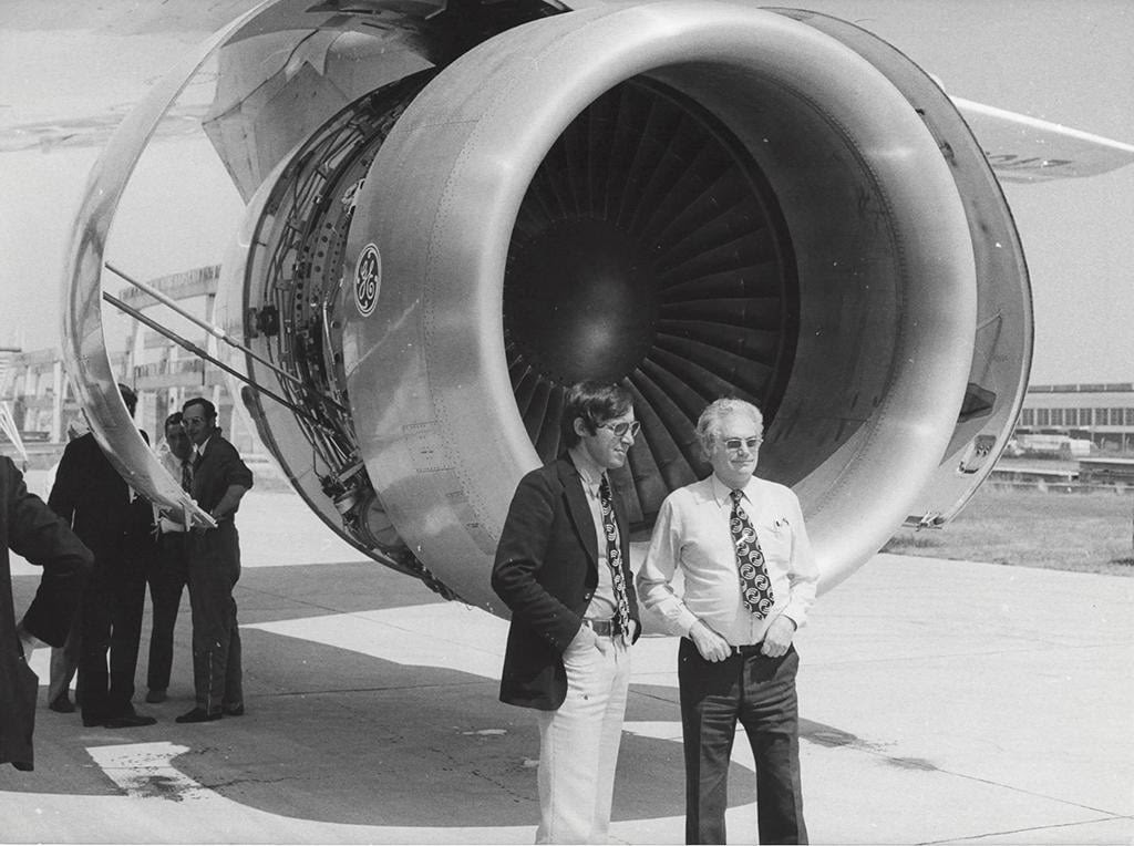 Airbus pilot Max Fischl and flight-test engineer Gerard Guyot