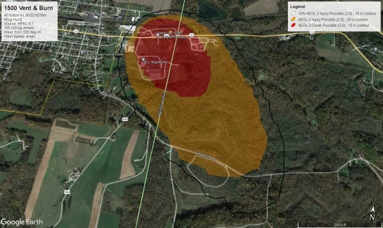 Impacted Area Map