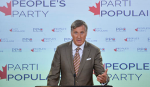 Leader of new People’s Party of Canada says his party is the only one willing to discuss the “Islamist menace”