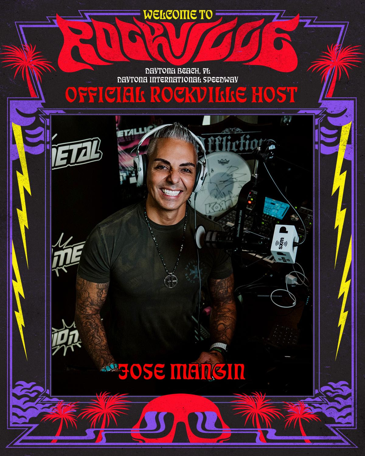 Jose Mangin Signs A Multi Year Deal With Dwp Rock Festivals As Official Host At Rockville