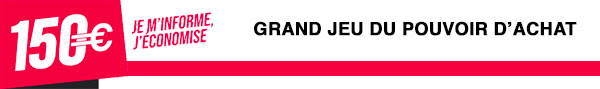 150€ Grand jeu du pouvoir d'achat