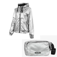 Steve Madden Women's Packable Fanny Pack Jacket