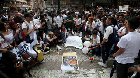 Muere el joven que fue impactado en Bogotá por una granada de gas lacrimógeno de la Policía