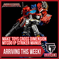 Transformers News: TFSource News - MP-43, Newage, MT Striker Manus, ZT Kronos Combiner Figures, Iron Factory and More!