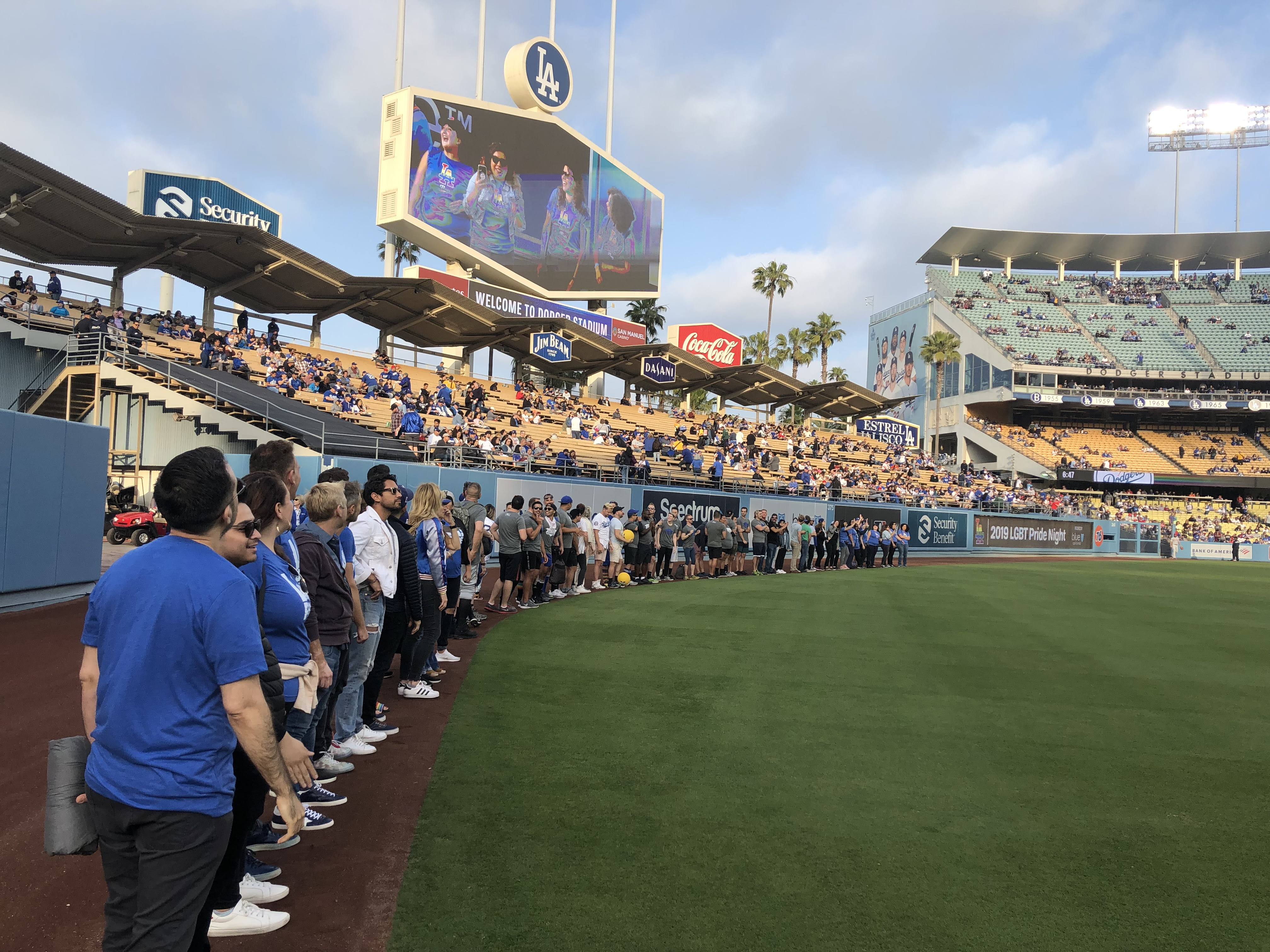 LGBTQ+ Pride Night at Dodgers Stadium