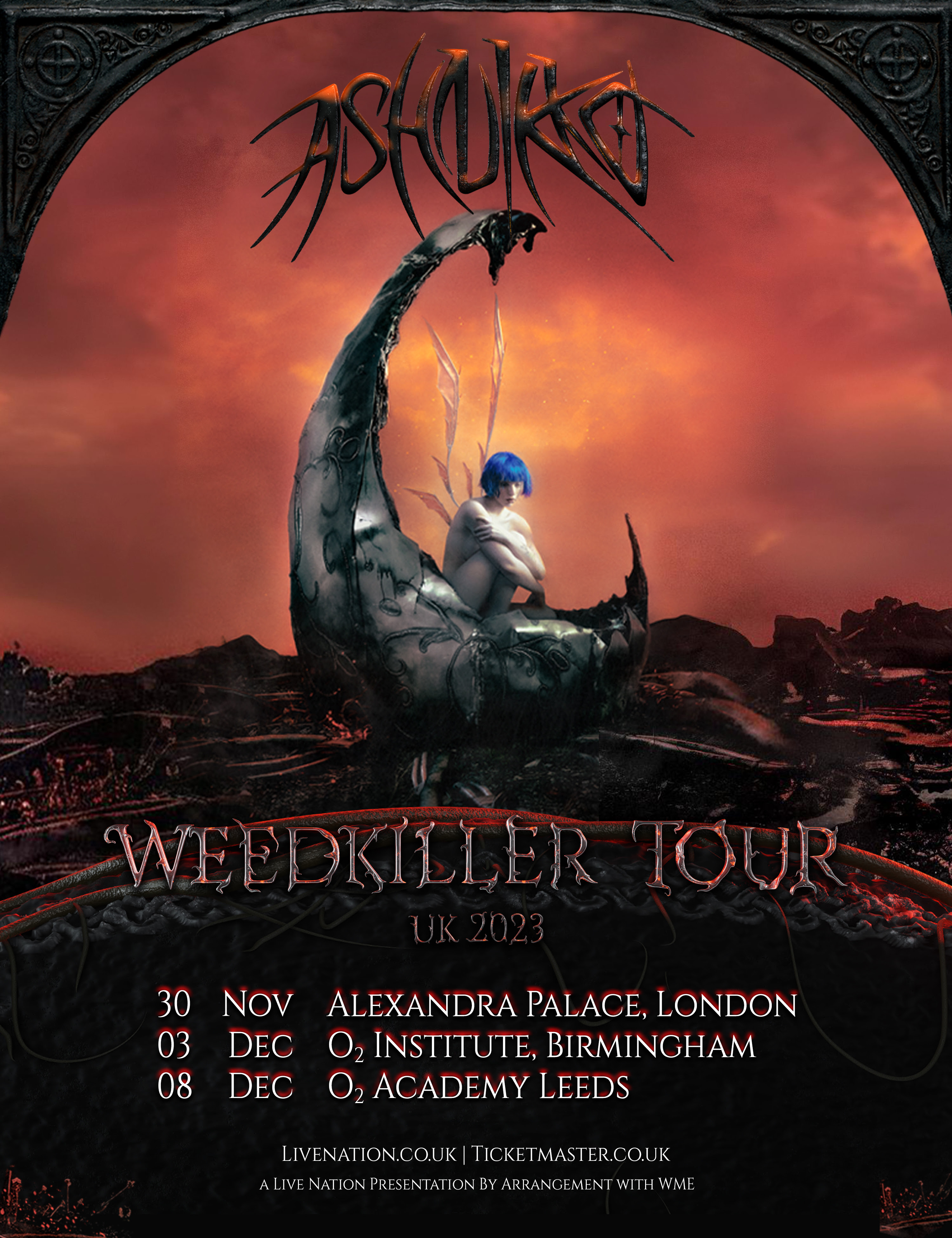 ASHNIKKO ANNOUNCES WORLD TOUR DATES AND DEBUT ALBUM OUT 2ND JUNE 2023