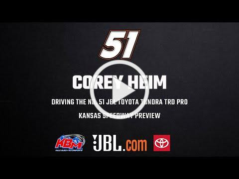 Corey Heim | Kansas Speedway Preview