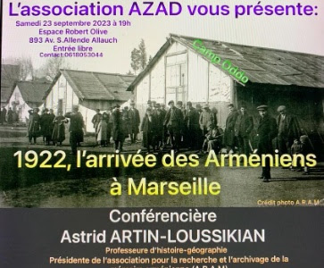 1922, l'arrivée des Arméniens à Marseille