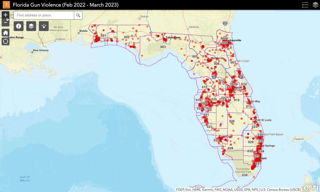 National Rifle Association donations to Florida lawmakers