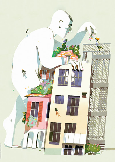 Illustrazione Gianluca Folì_magazine BASE Milano
