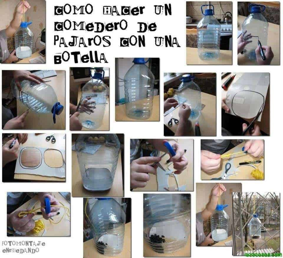 botella Ideas para reciclar botellas de plástico