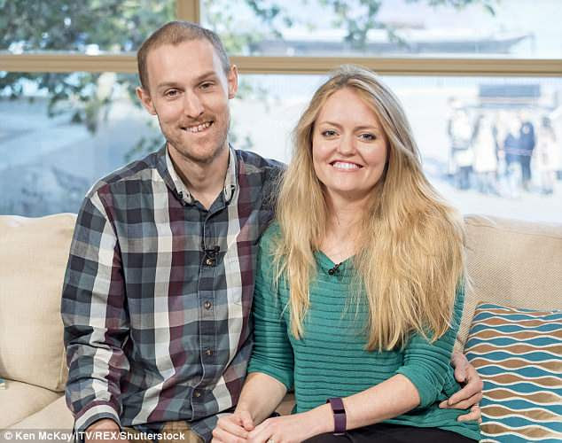 Mike Brandon, pictured with his wife Kate following his recovery from a type of leukaemia - which had previously been considered incurable