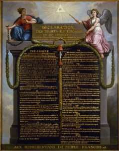 Declaration of the Rights of Man and of the Citizen proposed to the Estates-General by Lafayette