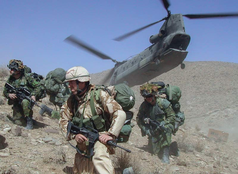 Early days: Canadian troops in Afghanistan 2002-2004