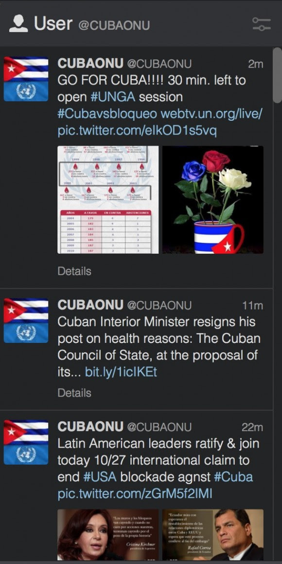 pagina onu cubana