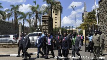 Nairobi Kenia Abgeordnete Parlament Debatte Sicherheitsgesetz 18.12.2014