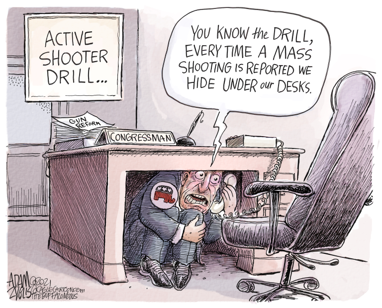 GOP Republicans ignore mass shootings and gun violence to get political donations from the gun lobby