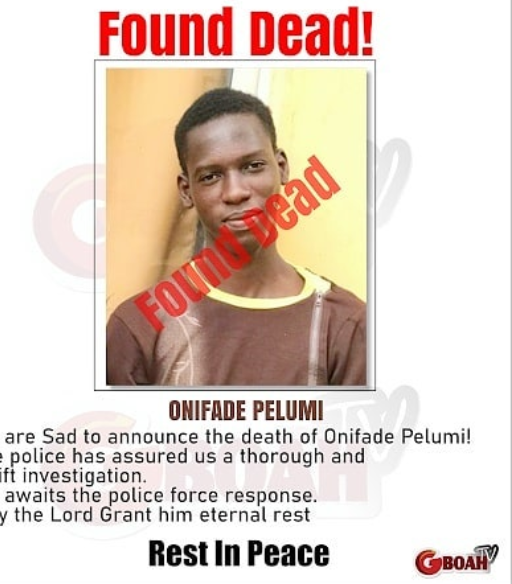 Journalist covering the scenes at the site of the palliative storage center found dead after he was allegedly arrested by Lagos State Task Force