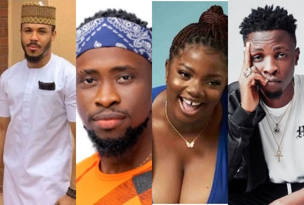 #BBNaija: Ozo, Dorathy, Trickytee and Laycon are up for eviction