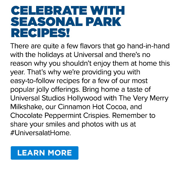 Celebrate with Seasonal Park Recipes!