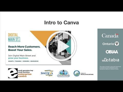 Intro to Canva: Graphic Design on a Budget