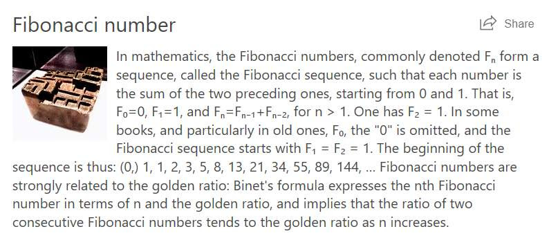 fibonacci number explanation