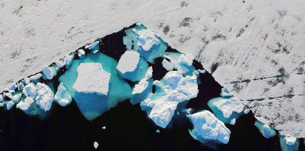 Un iceberg dans un fjord près de Tasiilaq, en juin 2018./REUTERS