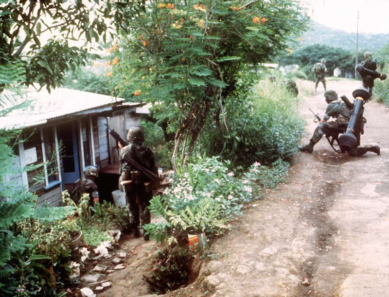 The U.S. invasion of Grenada