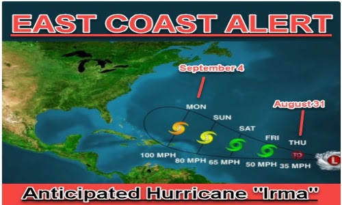 E Coast Alert: Powerful Hurricane Developing, Going to Hit Hard - Weather Expects