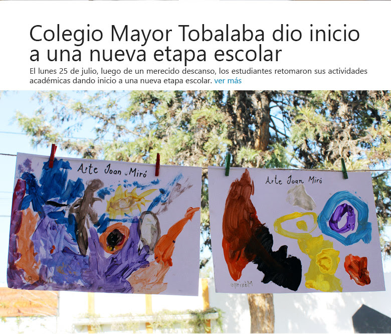 Colegio Mayor Tobalaba dio inicio a una nueva etapa escolar