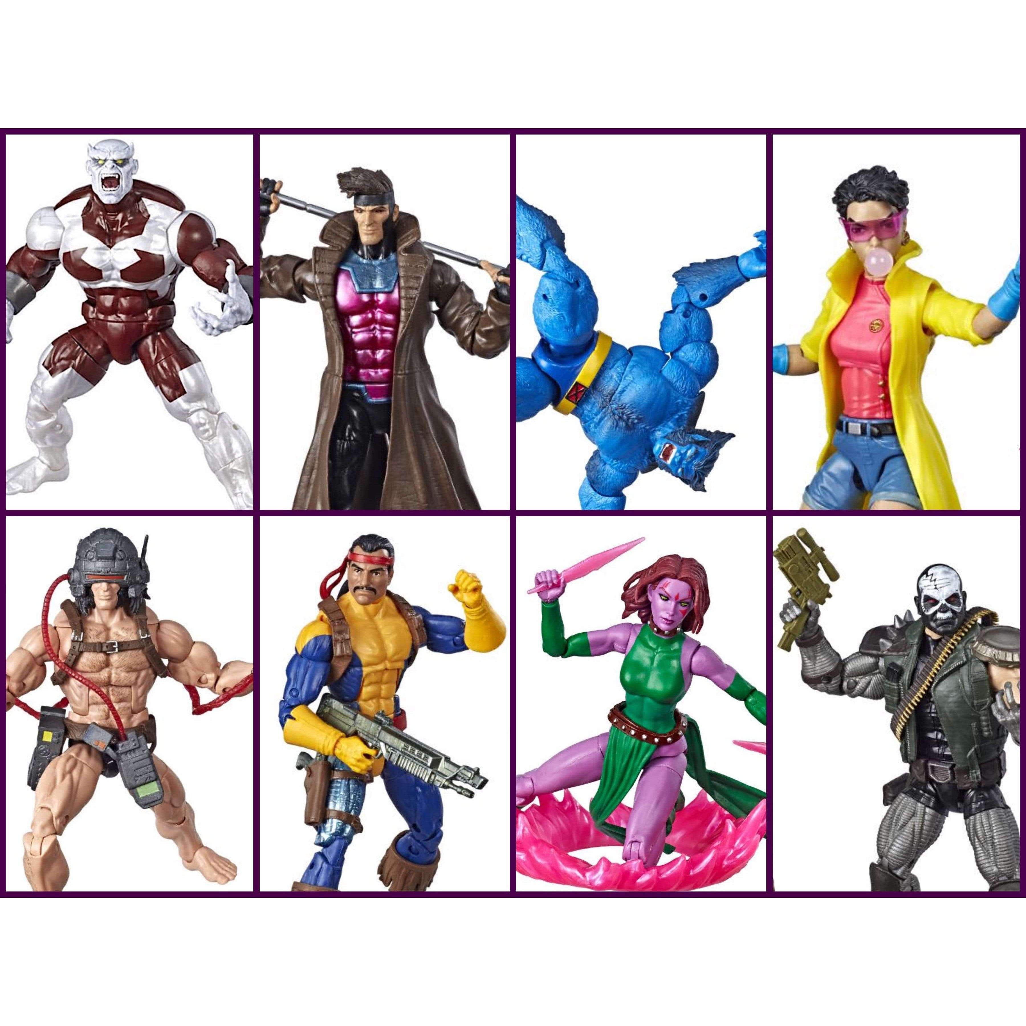 Image of X-Men Marvel Legends Wave 4 Case of 8 Figures (Caliban BAF)