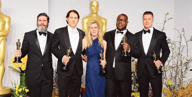 Les producteurs et metteur en scène de Twelve Years a Slave
