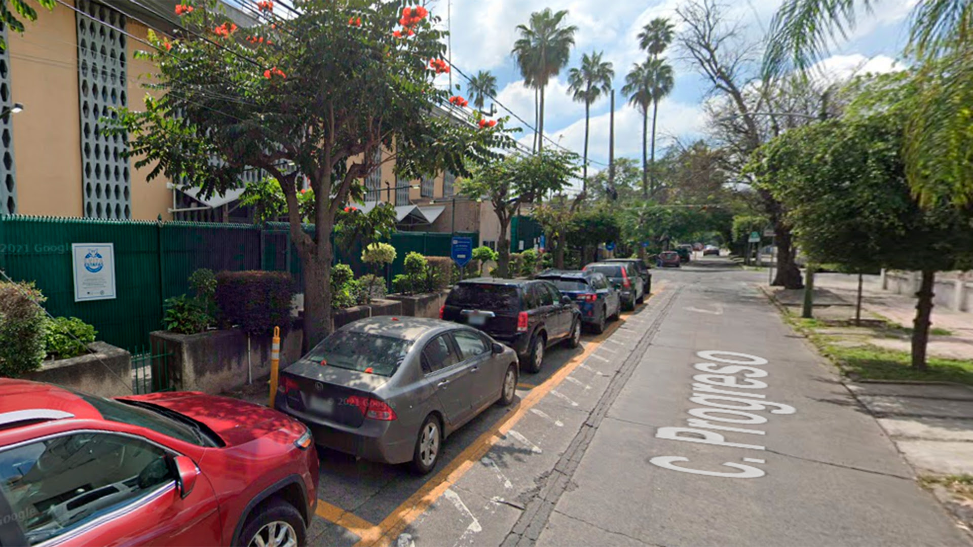 Para Time Out, la ecléctica Colonia Americana, ubicada en Guadalajara, México, se lleva la distinción al barrio más cool del mundo (Google Street View)