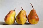 Three Pears - Posted on Monday, November 17, 2014 by James Coates