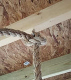 knot to hang bed swing from ceiling